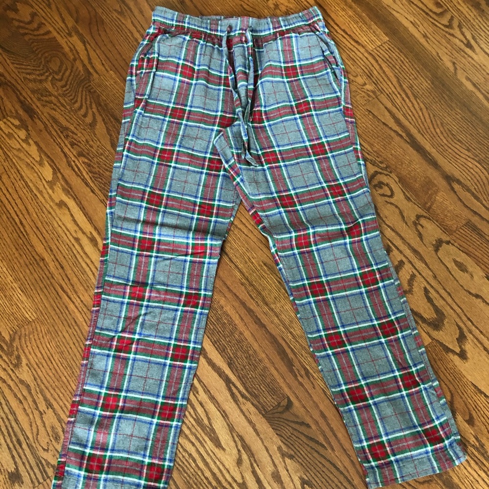 JCrew Gray Plaid Flannel Sleep Pants - FINAL SALE